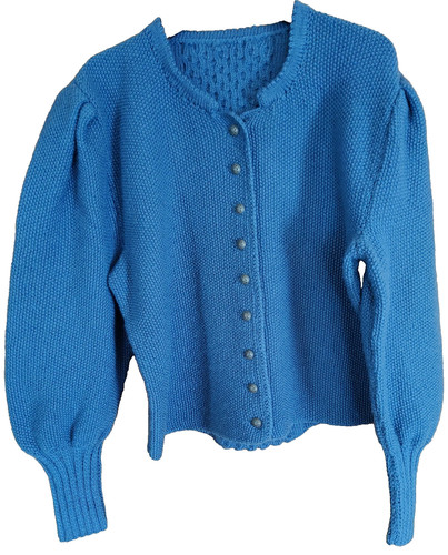Vintage trachten strickjacke - vintage,