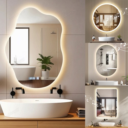 Badspiegel mit led beleuchtung - badspiegel,