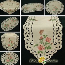 Rosen tischläufer tischdecke - rosen,