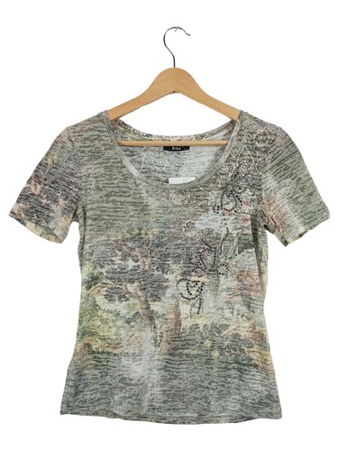 Biba shirt damen grau - t-shirt, gr