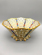 Schumann Schlottenhof Antike Porzellan Schale , Teller  .