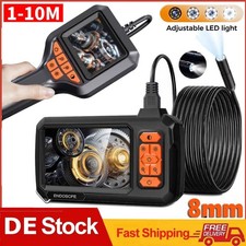 2-20M Industrie Endoskop 1080P HD Inspektionkamera 8MM Kanalkamera Wasserdicht