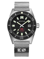 Alfa flag automatik herrenuhr - flag,