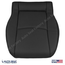 Für 2000-2008 Mercedes-Benz C-Klasse Fahrer Unten Sitzbezug W203 - Leder Schwarz