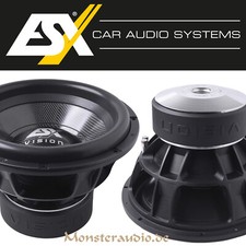ESX 3500 Watt RMS 7000 MAX Vision VX15PRO High-End Subwoofer 38cm 15" SPL Woofer