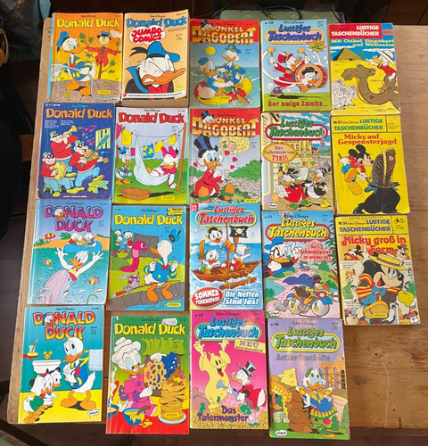 23x micky maus donald duck - maus,