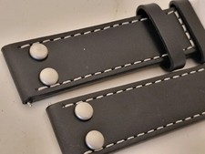 Laco Fliegeruhr Original Leder  Armbänder  Aus Echtem Leder . * 22 MM*