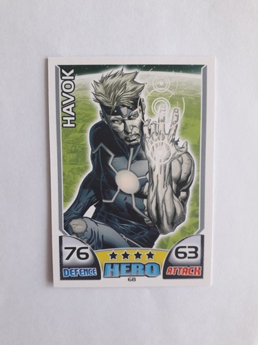 Havok topps hero attax 2011 - topps,
