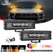 2X LED Arbeitsscheinwerfer Rückfahrscheinwerfer Scheinwerfer 12V 24V Nebellampe