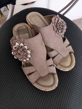 Sandalen Keilabsatz Gr. 38 ,5