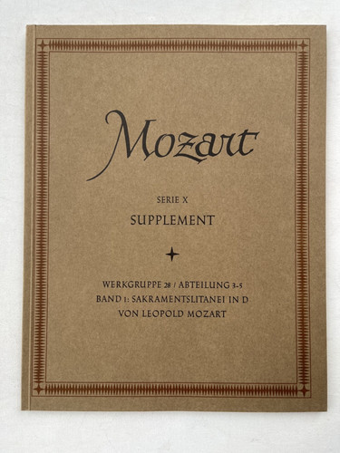 Noten mozart nasw seriex - mozart., nasw.