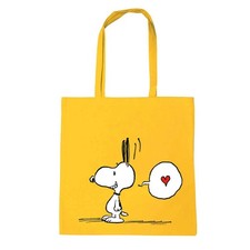 Logoshirt® Peanuts | Snoopy in Love | Baumwolltasche | Tote Bag | Stofftasche