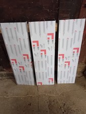 3 X Alu Fensterbank Außen Silber Eloxiert ,995 X 280 mm  inkl Alu Putz-Abschluss