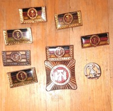 Konvolut Abzeichen - Aktivist und Held der Arbeit - DDR 