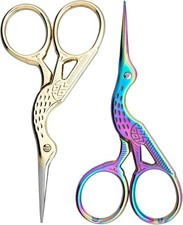 Sticken Storch Scherenstich