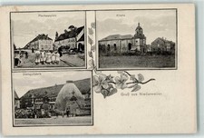 13455306 - Niderviller Pfarrhausplatz Pfarrer Steingutfabrik Kirche