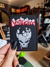 Destruction woven patch - woven, thrash