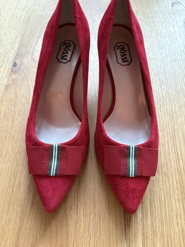 Gössl wildleder pump rot - gössl, pump,