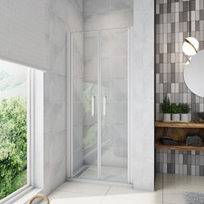 Duschkabine Duschtür Pendeltür Nischentür Duschabtrennung Schwingtür NANO Glas