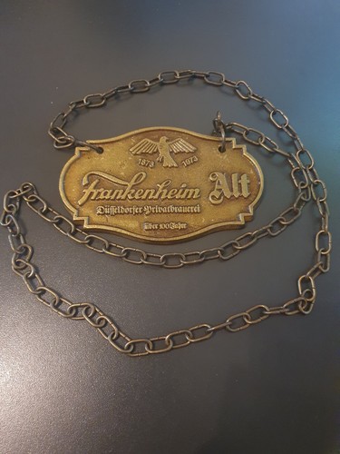 Frankenheim alt zapfhahnschild - frankenheim,