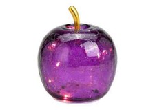 GLAS-APFEL dunkellila