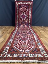 Langer Handgeknüpfter Perser Orientteppich Hamedan Hamadan Läufer Tapis 320x85cm
