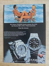 Dugena Nautica 1980 Vintage  Werbung Anzeige Reklame Advert yellowed_vintageads