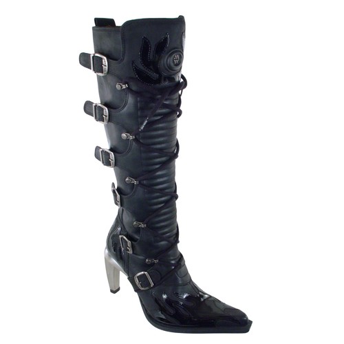 New rock damen high heels - new,