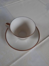 Goldrand Geschirr Edelstein Bavaria 7540 4 Tasse Untertasse Goldrand 6 Sets