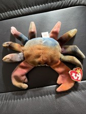 Claude Ty Beanie Baby Krabbe mit Tag von 1996