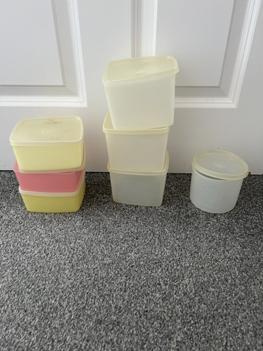 Vintage set otupperware eckige - otupperware,