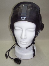 Original piloten lederhaube - original,