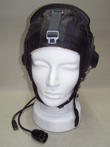 Original piloten lederhaube - original,