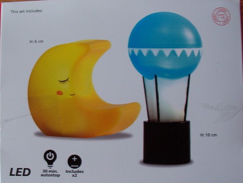 Lampen led ballon und mond - ballon,