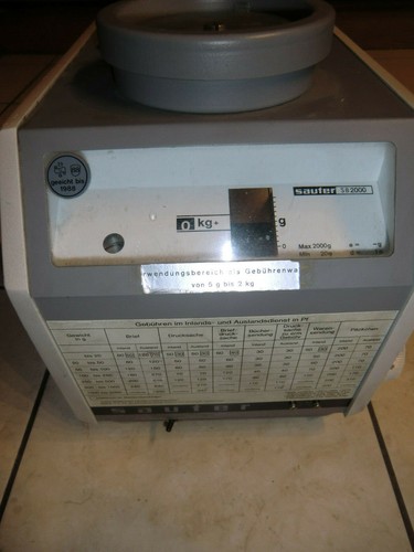Präzisionswaage sauter 2000 - präzisionswaage,