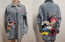 Mickey Mouse Denim Jeansjacke Größe 44
