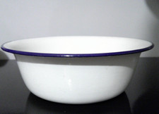 Emaille Schüssel  - guter, altersentsprechender Zustand