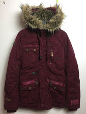 KHUJO Herren Winterjacke Modell: KH1272 Weinrot M