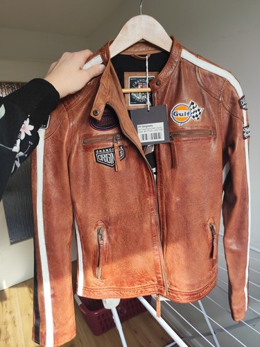 Lederjacke original von gulf - lederjacke,