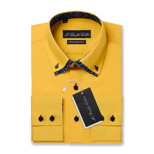 Herren gelbes florales - herren,