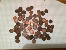  80. x. Alte 1 Pfennigmünzen BRD 1950  Prägestätte J Dachbodenfund