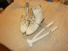 FREETIME, Damen Eiskunstlauf Schlittschuhe EU Gr. 39 (25 cm), 2 x Leder, gut!/61