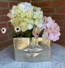 Große Vase Silber Face Home