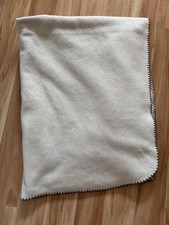Fabiani* Fleece-Decke* beige*guter Zustand*ca. 200 x 120 cm