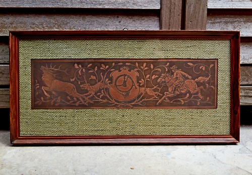 Selten vintage kupferplatte - selten,