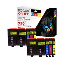 10x Drucker Patrone für HP