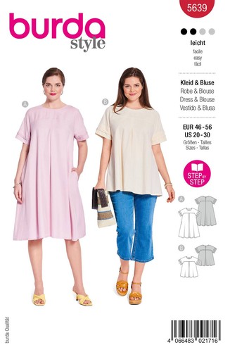 Schnittmuster burda damenkleid - burda,
