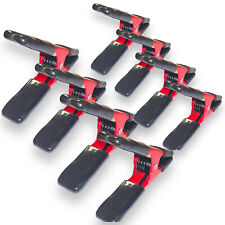 6 x Klemmzwingen Federklemmen