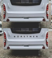 Aufkleber Abziehbilder Wohnmobil Burstner , BURSTNER Textaufkleber x1, 3D Gel