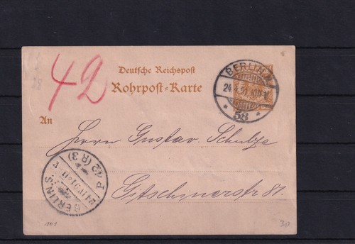 K678 deutsches reich rohrpost - k678),